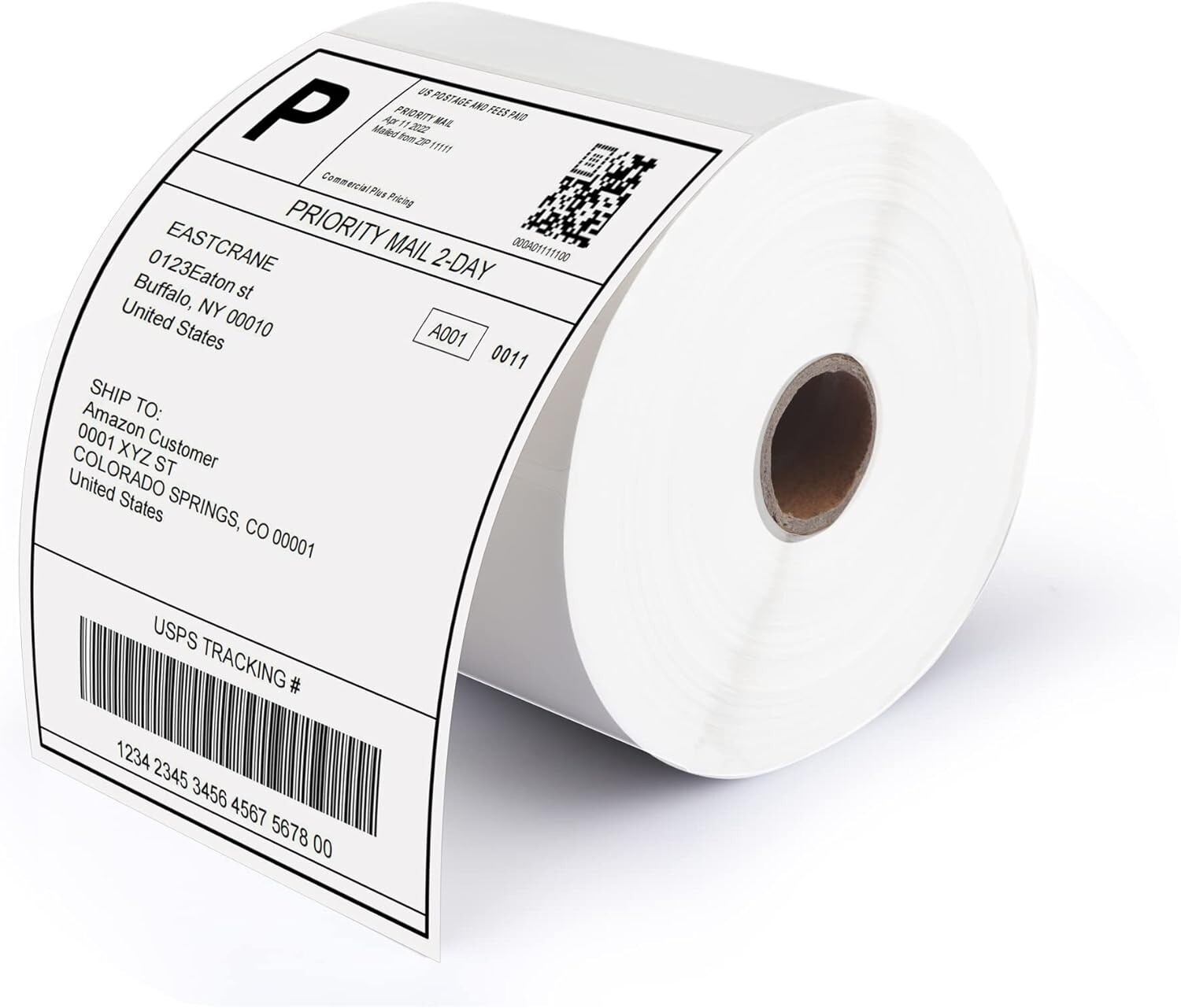 4"x6" Phomemo Label Thermal Shipping Label Paper for Zebra/Rollo/Munbyn/Jadens
