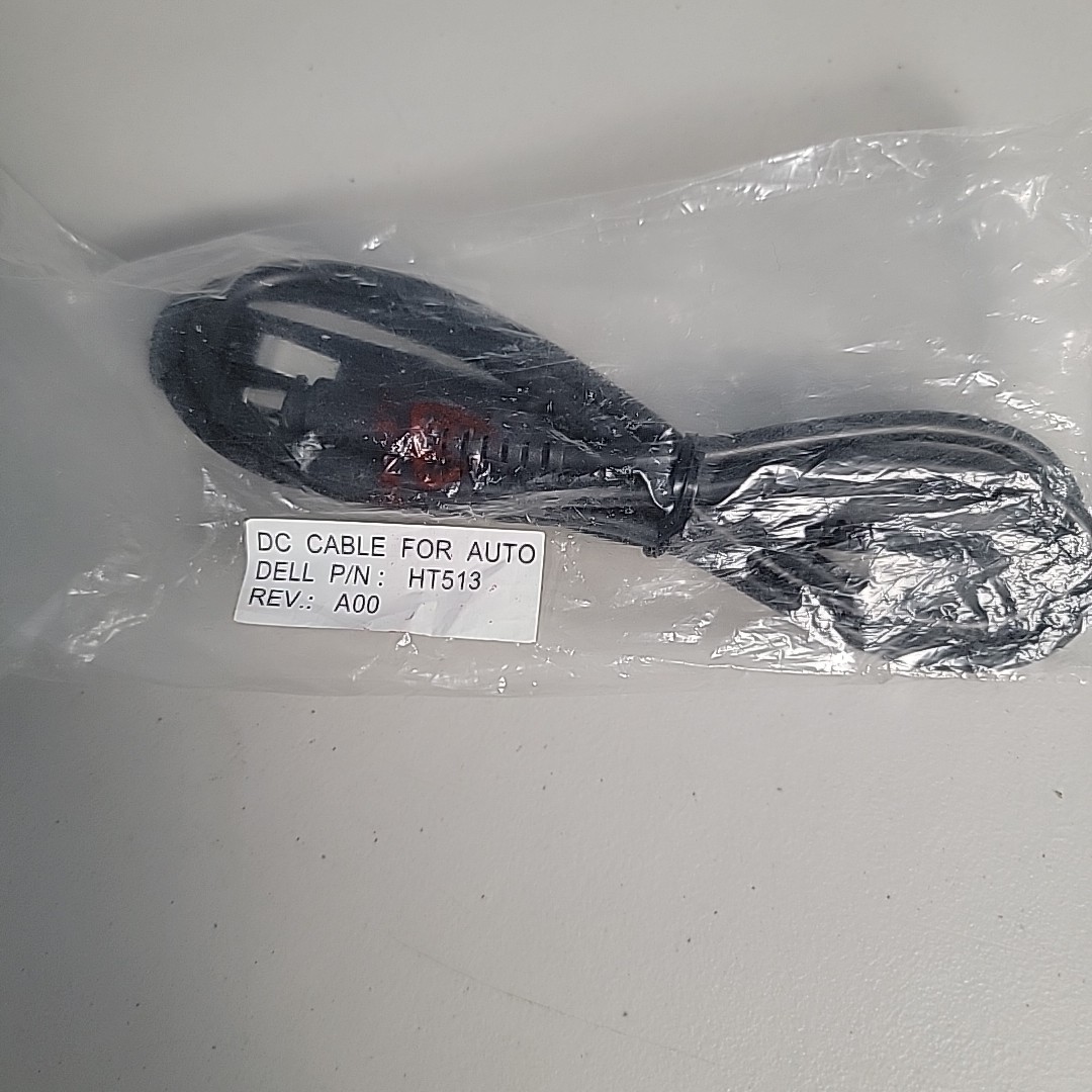 New Genuine Dell Dc Car Cable Adapter For Slim PA-12 CP-140108 HT513 0HT513 