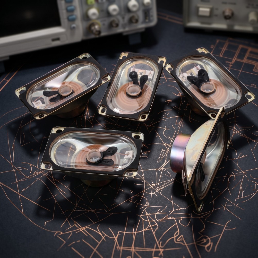 5Pcs 8Ω Oval Speaker: 5W Full Range Audio Amp Speaker Replacement