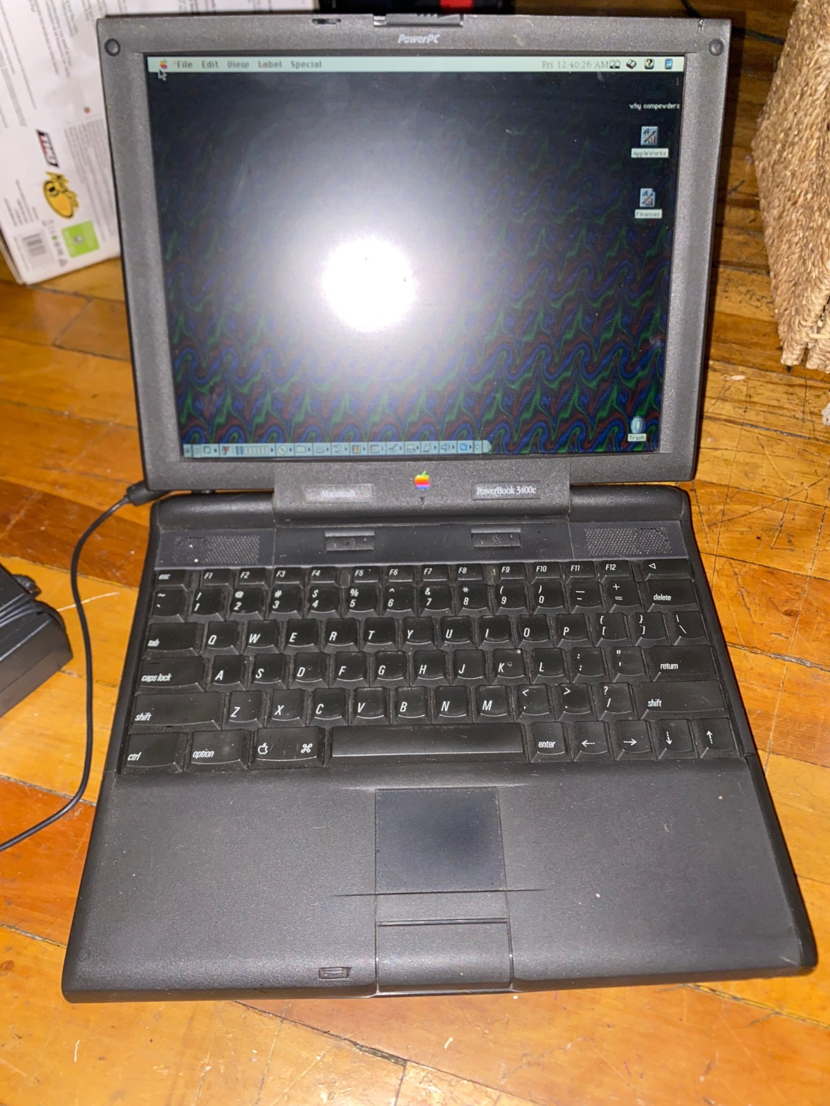 APPLE MACINTOSH POWERBOOK 3400c Working, from 1997 - see photos / description