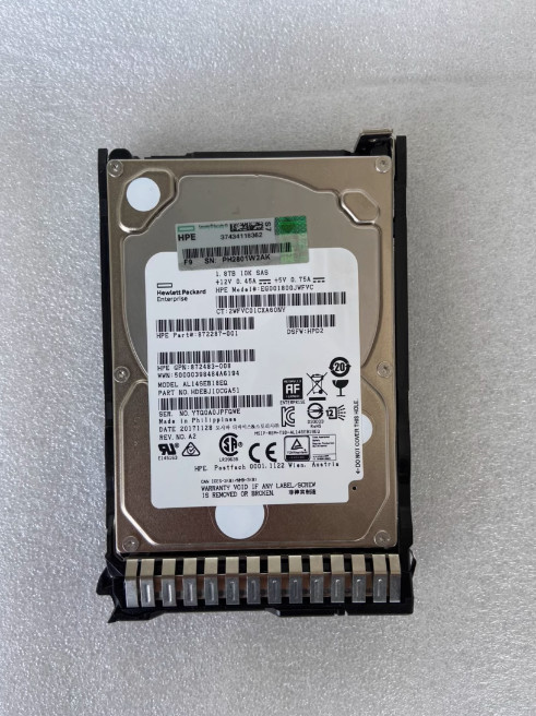 FOR HP Proliant 1.8TB 10K SAS 12G 2.5" Hot-Plug Hard Drive HDD 872738-001