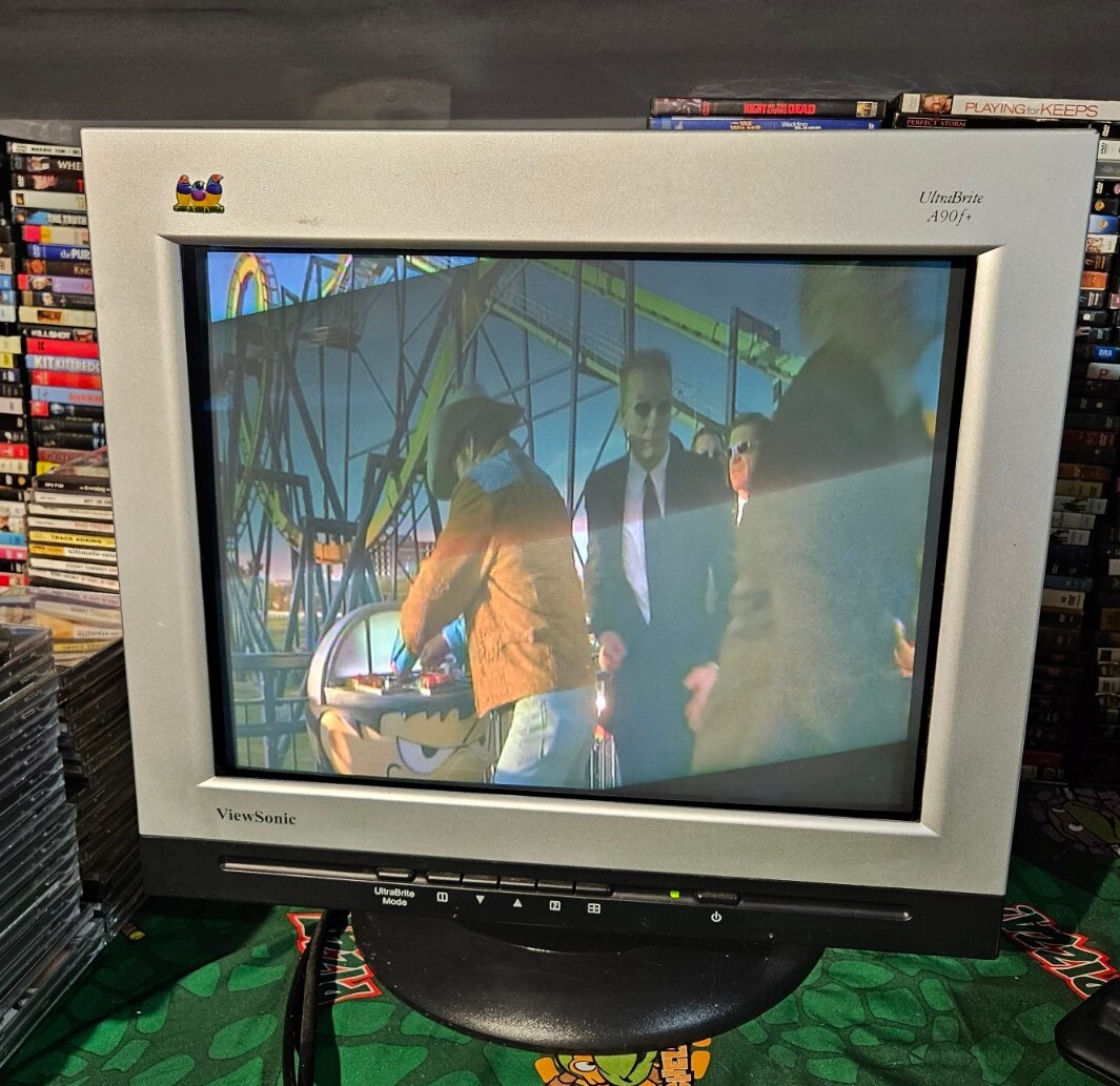 Viewsonic A90F+ CRT Monitor  Great Used Condition Vintage 