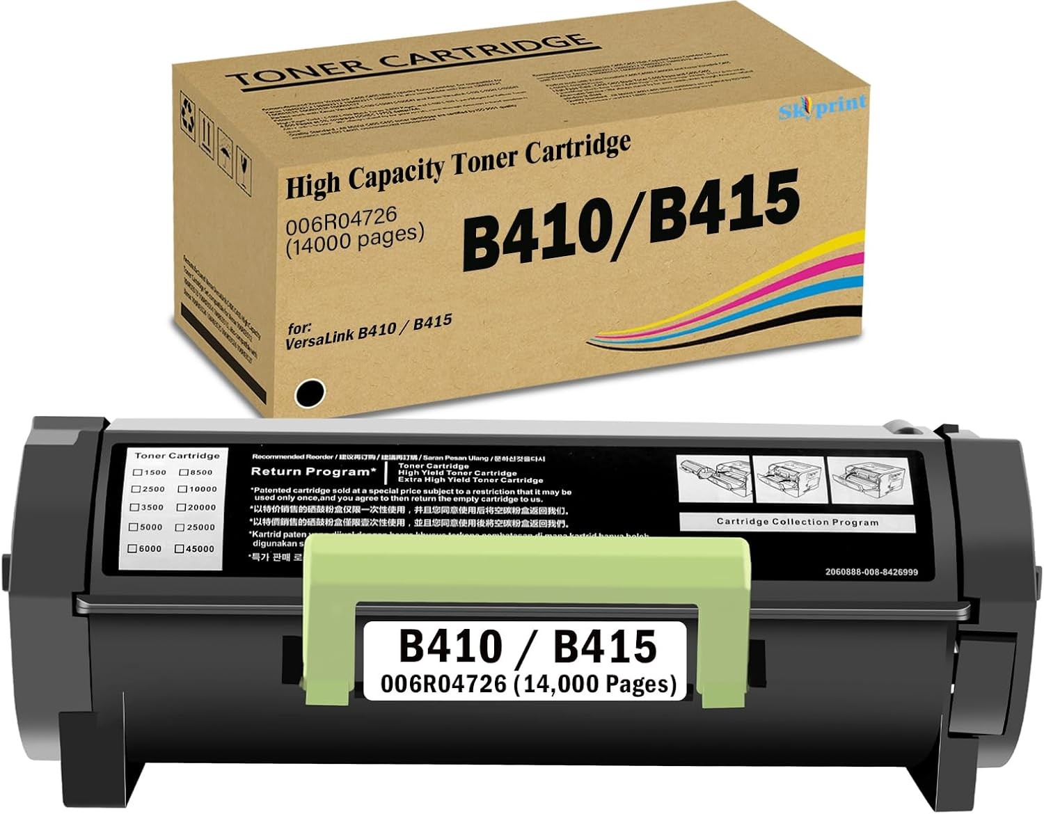 006R04726 Black Toner Cartridge for Xerox VersaLink B410 & B415 Printers