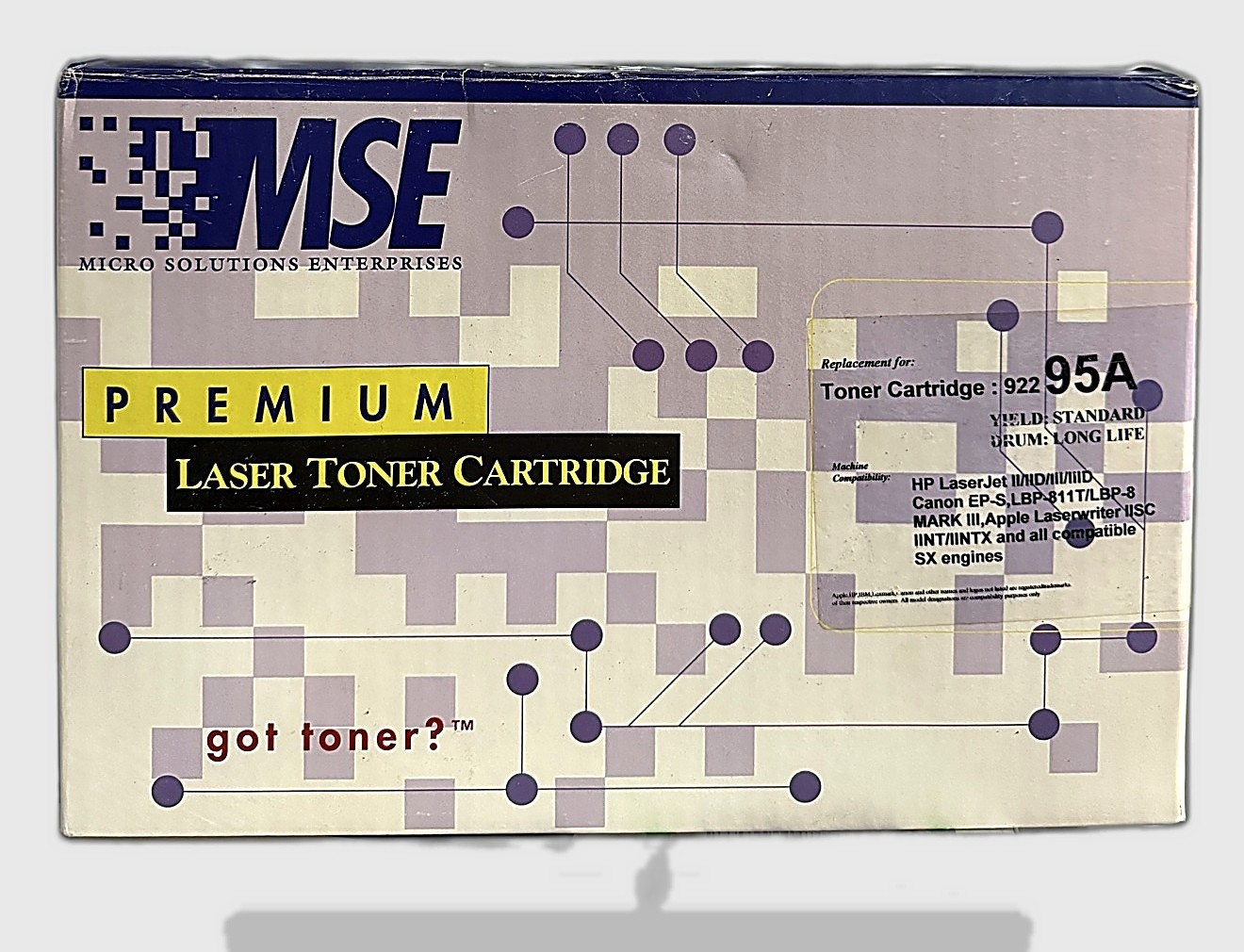 MSE Toner Cartridge for HP 95A (92295A)