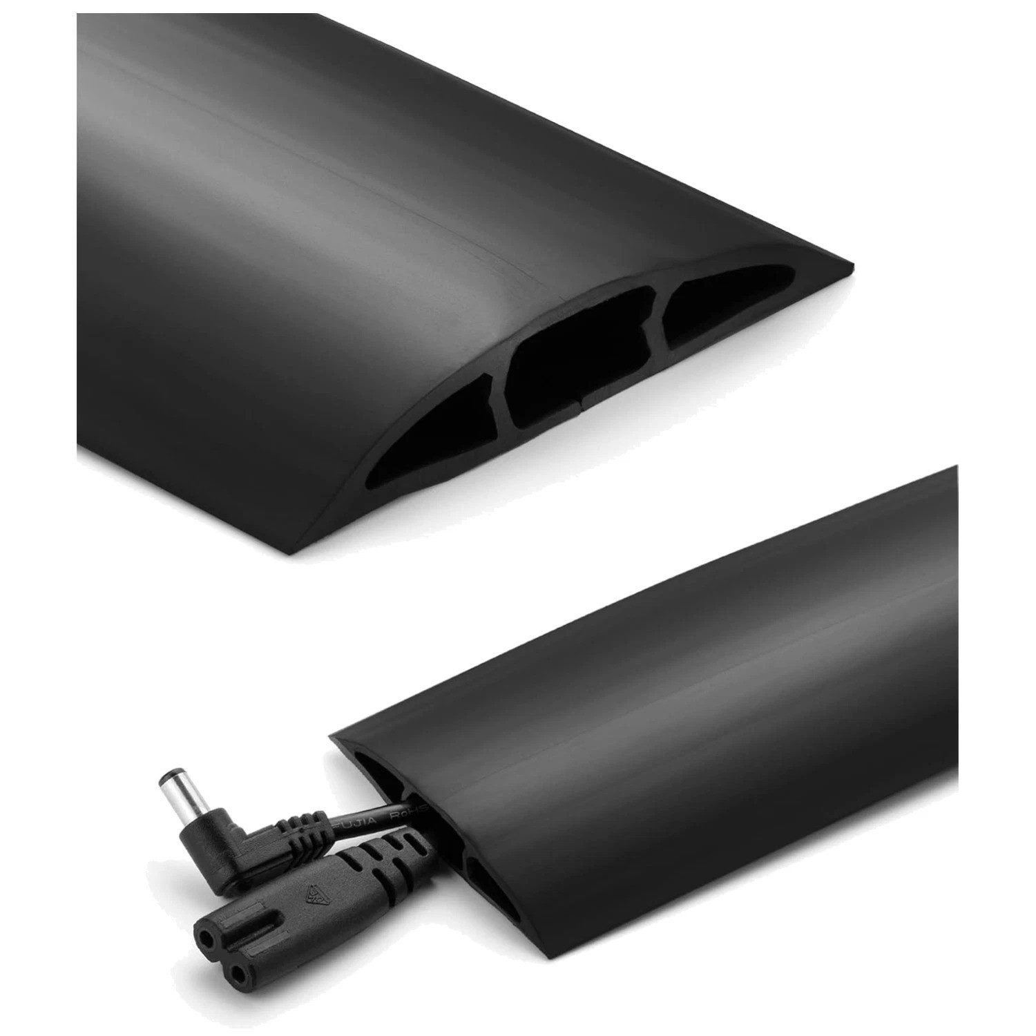 Bates Floor Cord Cover - Easy Install, Prevent Cable Trips