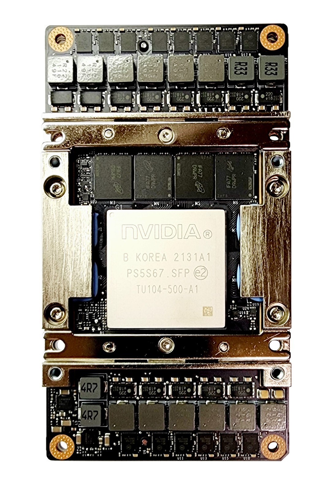 NVIDIA AUTOMOTIVE PG189 SKU600 TU104-500-A1 16GB GDDR6 GPU 900-6G189-0010-310