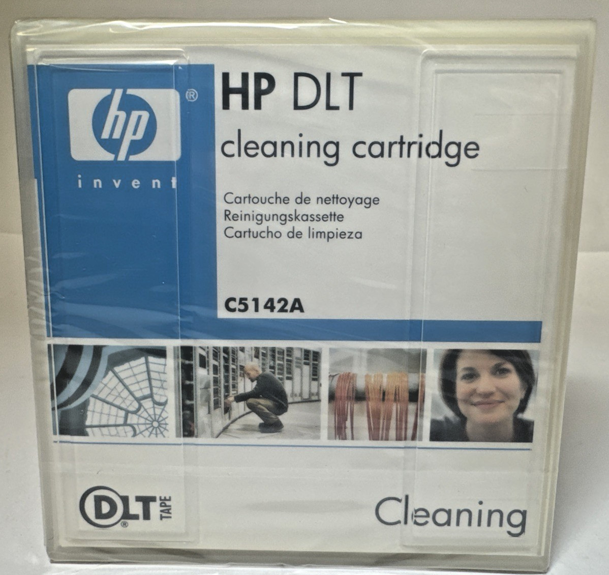 HP C5142A DLT Tape Drive Cleaning Cartridge- Brand New