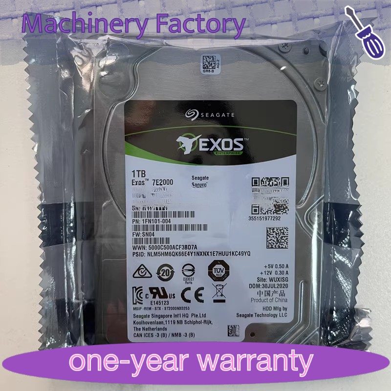 Seagate ST1000NX0313 1TB Enterprise 7200RPM 128MB 2.5'' 6Gb SATA Hard Drive