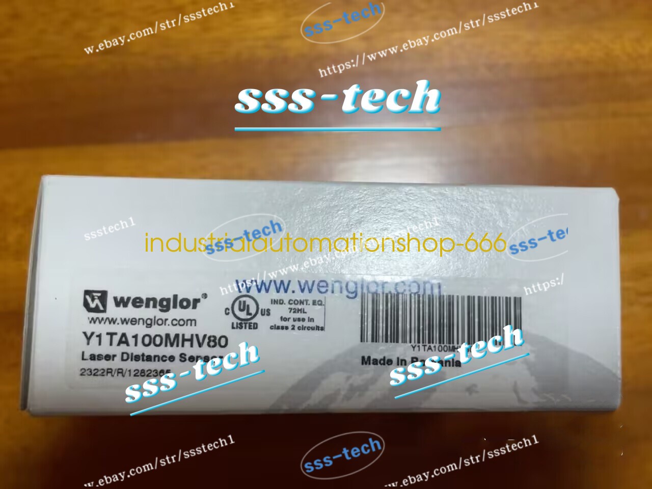 1PC NEW Y1TA100MHV80 Laser Ranging Sensor Via DHL or FedEX