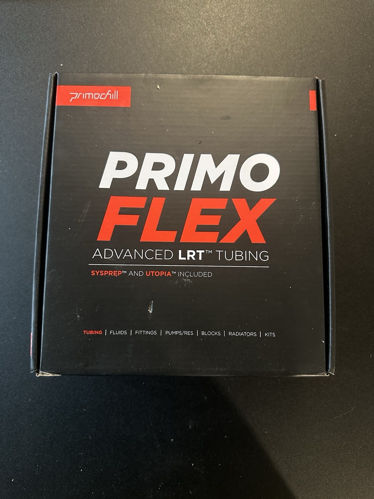 PrimoChill PrimoFlex Advanced LRT Tubing 3/8in ID x 5/8in OD 10ft Crystal Clear