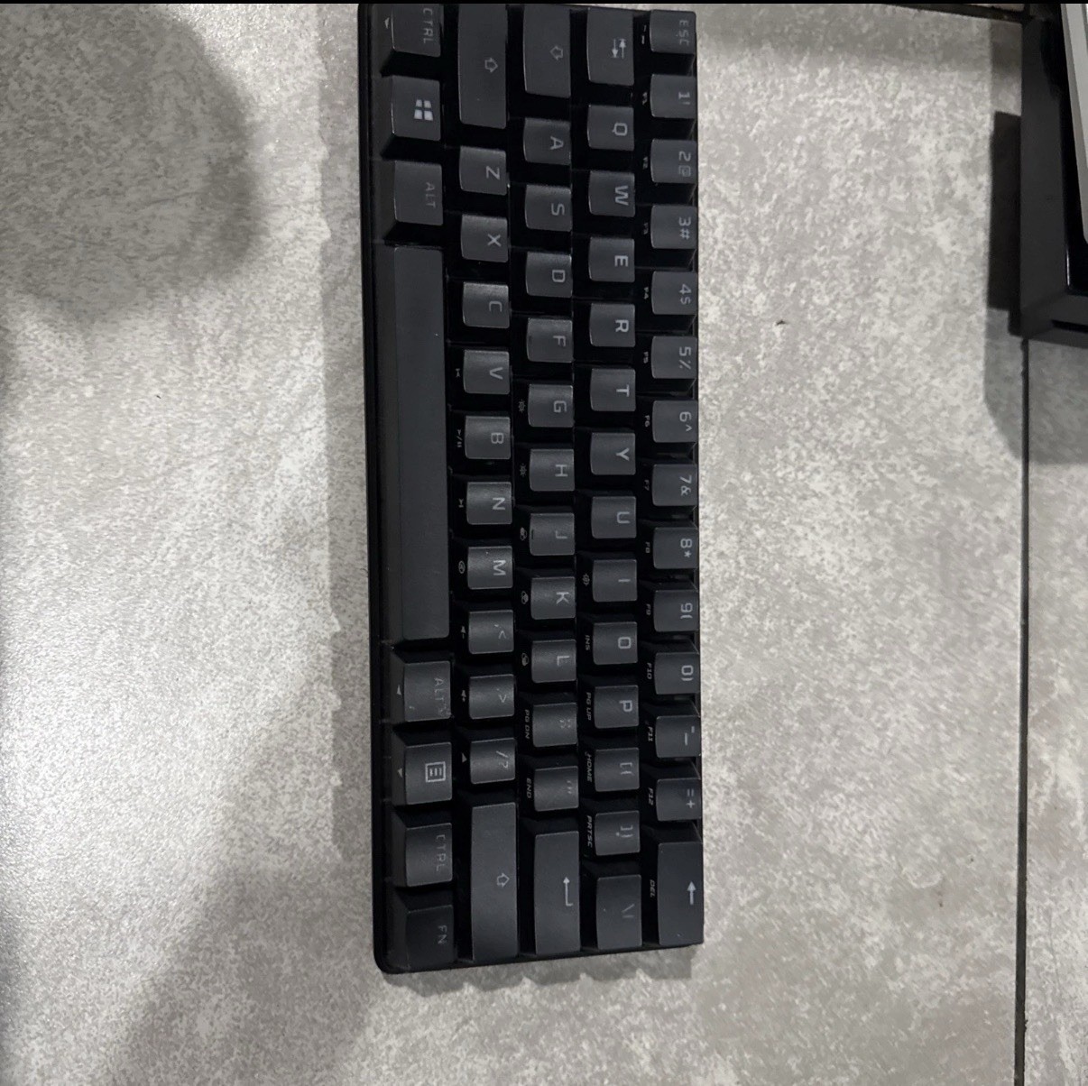 60% HyperX Alloy Origins Mechanical RGB Gaming Keyboard HX Aqua Tactile