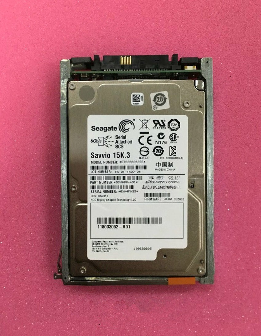 EMC 300GB 15K 6Gbps 2.5" SAS HDD PN: 005050604 005050548 005050934 V4-2S15-300
