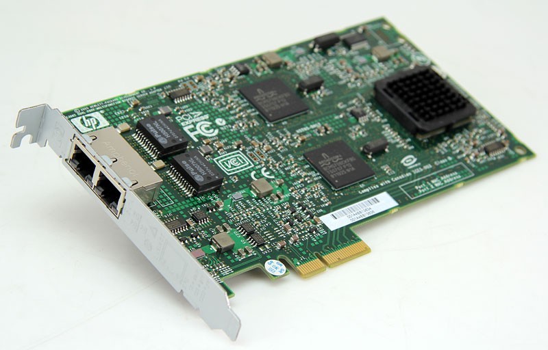 HP NC380T Dual-Port Gigabit 1000BaseT Ethernet/Network Adapter NIC 394795-B21