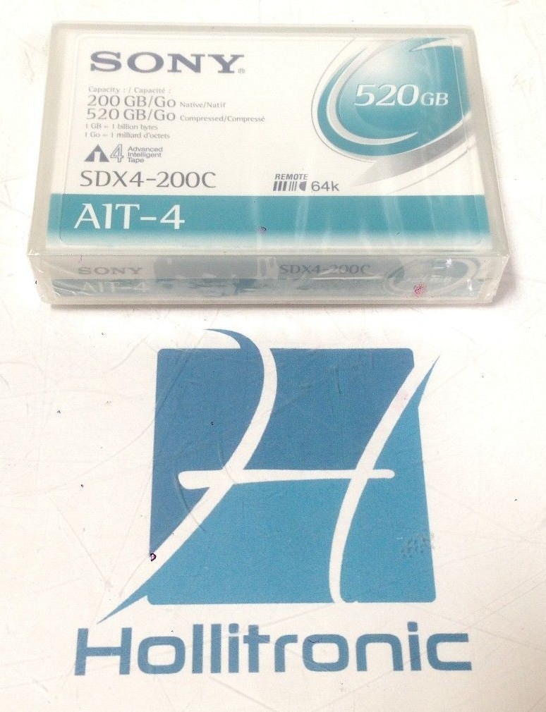 New Sony AIT-4 200/520GB Part # SDX4-200C