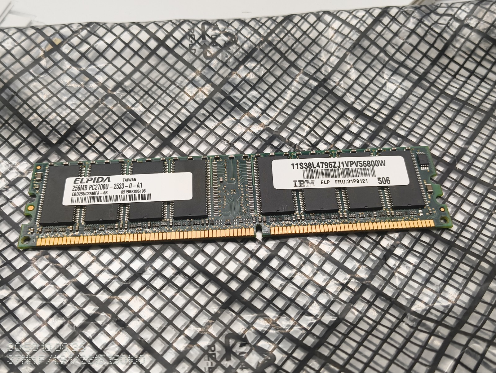 256MB DDR1 DDR Ram EBD25UC8AMFA-6B