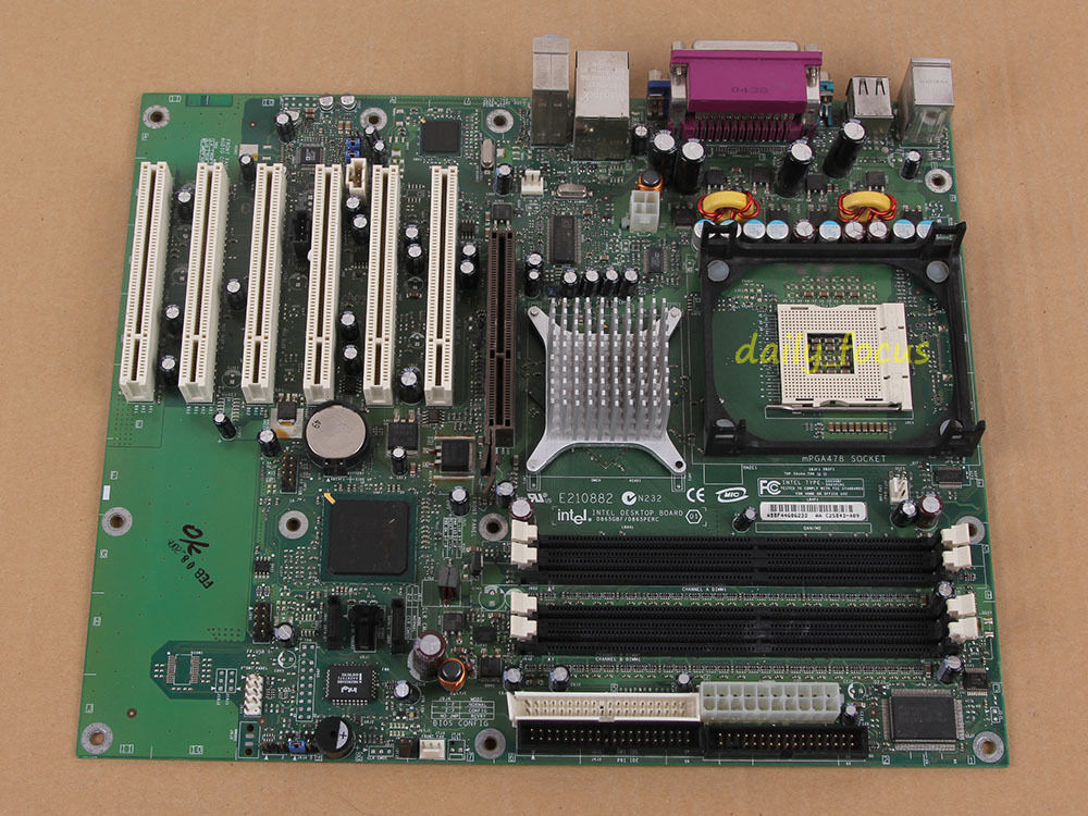 Intel D865GBF D865PERC Motherboard Socket 478 DDR Intel 865G