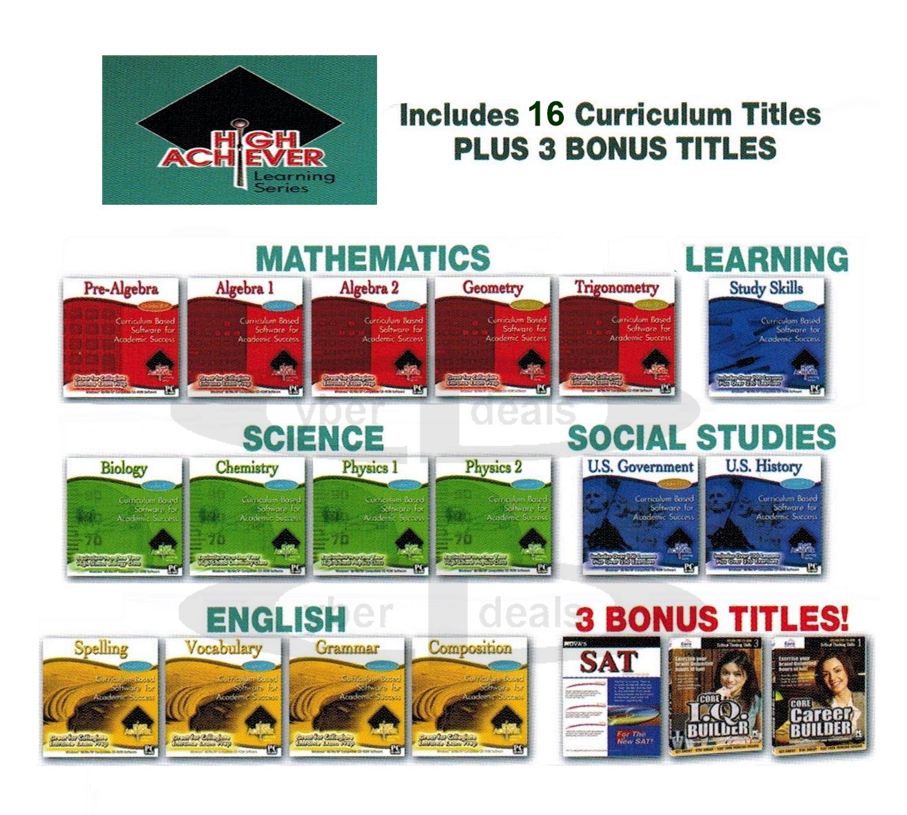 Geometry Trigonometry Mathematics + Addl Core Curriculum Subjects Learning