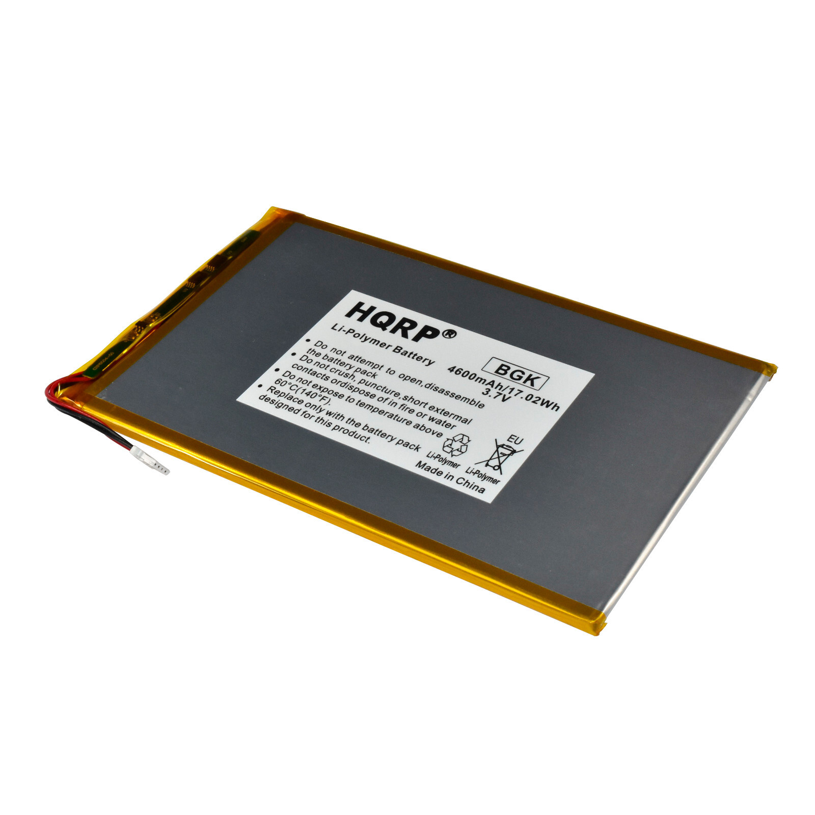 HQRP Battery for RCA Cambio 10.1 W101SA23T1 Tablet 3.7v 4Ah 4500mAh