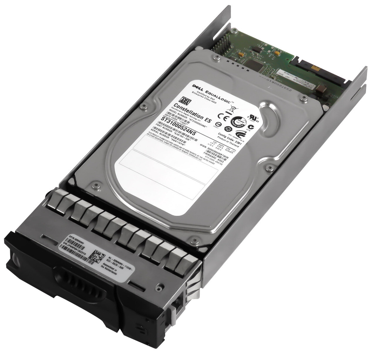 HARD DRIVE DELL EQUALLOGIC 02MNMV ST31000524NS 1TB SAS 7.2K 32MB 3.5'' 