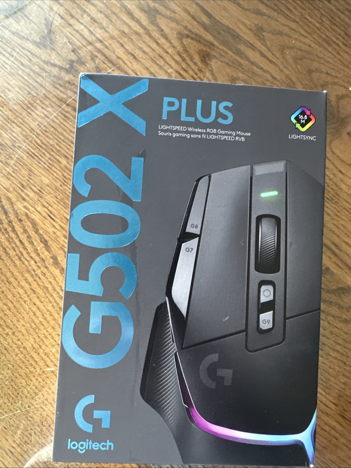 Logitech G502 X PLUS Wireless Gaming Mouse - Black 910-006160 NEW