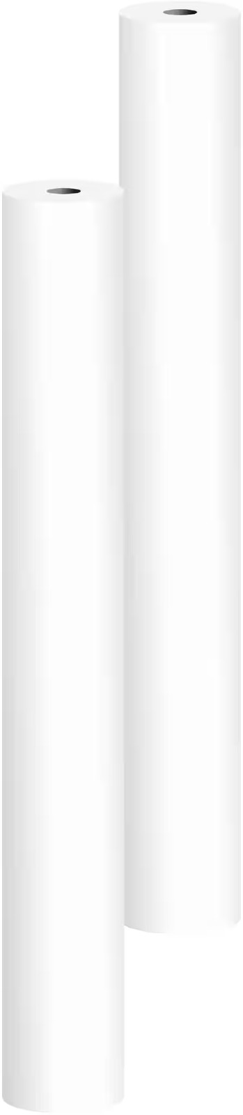 Core Innovations - Thermal Printer Paper Roll 8.5" x 275.6" - 2 pack - White