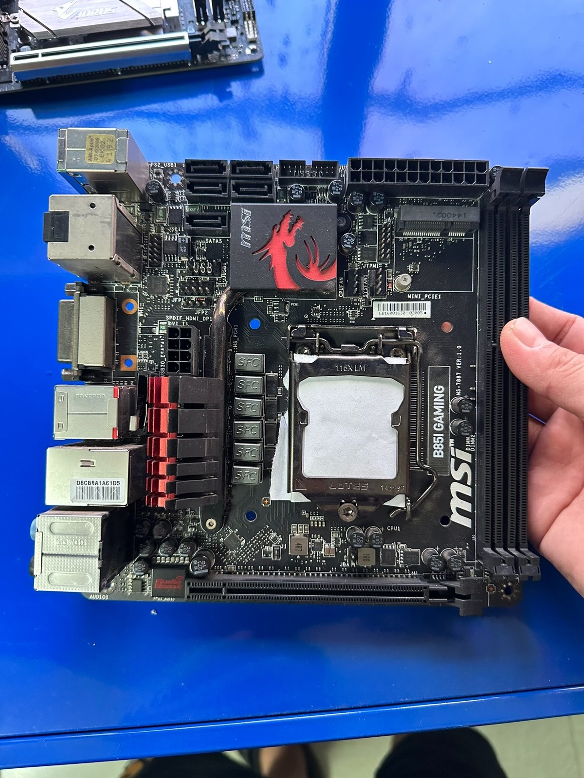 MSI B85-I GAMING LGA1150 Mini ITX Motherboard Intel B85 Chipset Mainboard