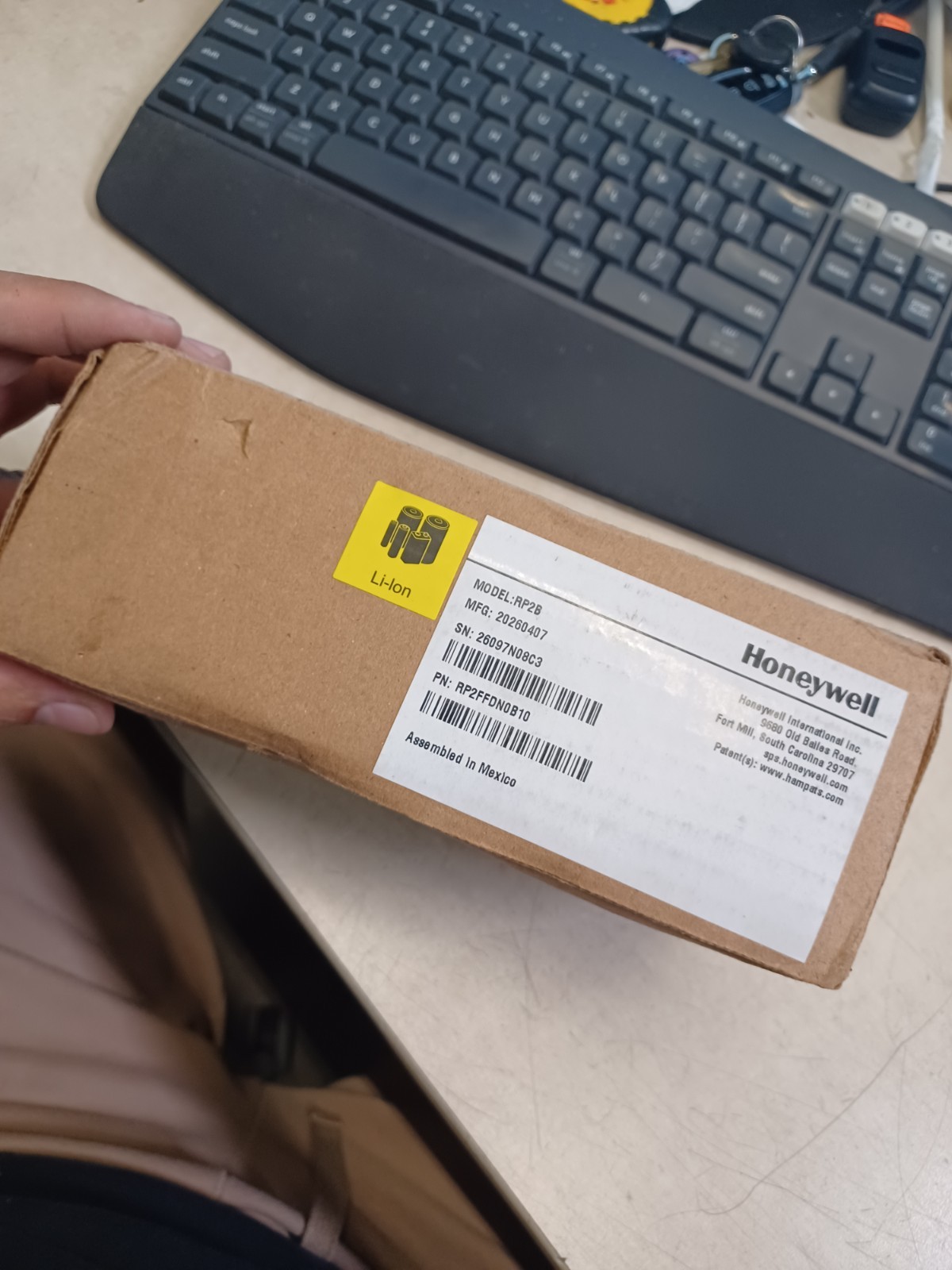 HONEYWELL RP2B MOBILE LABEL PRINTER 