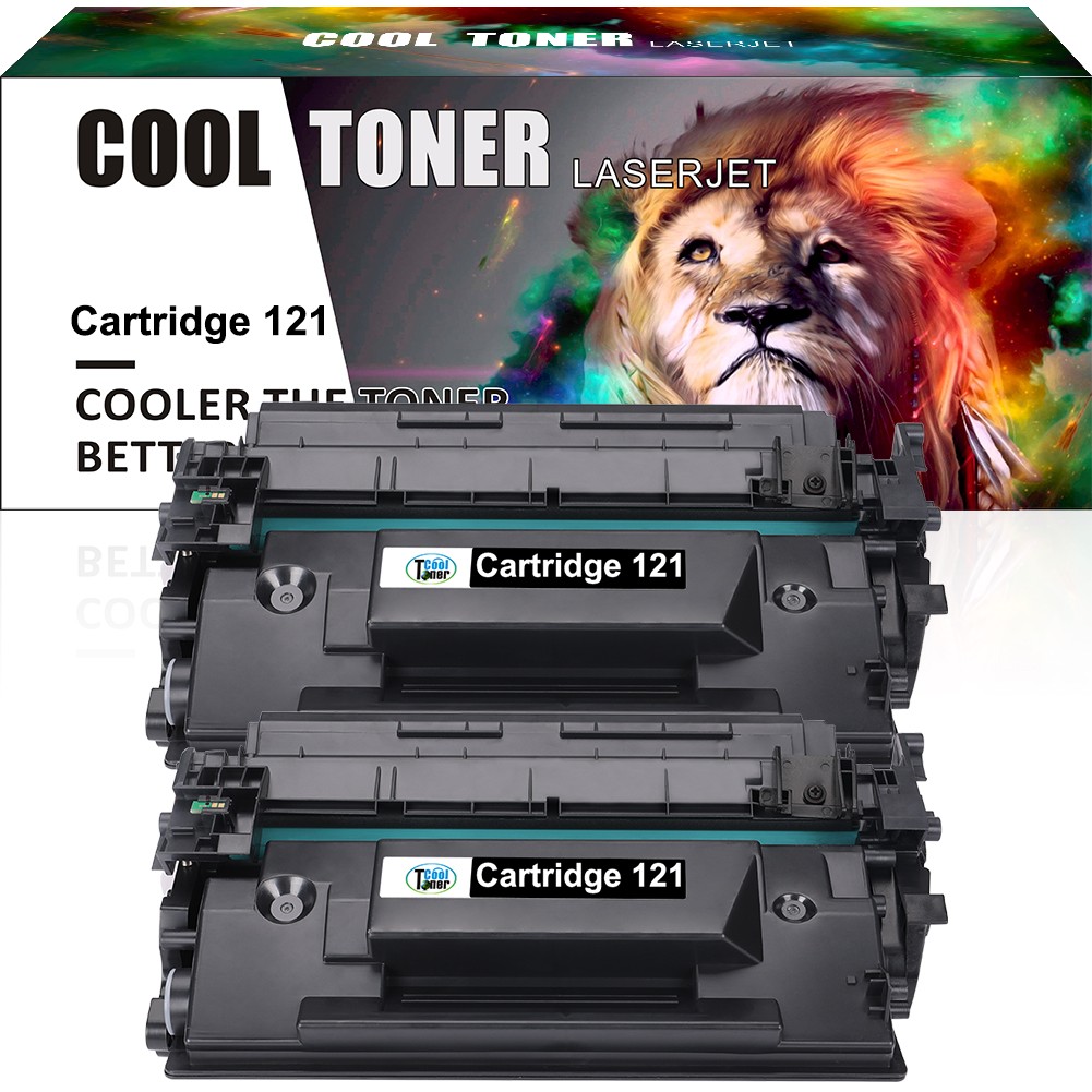 CRG121 2PK Compatible With Canon 121 Black Toner 3252C001 ImageClass D1650 D1620