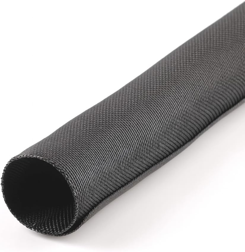 MGI Speedware Woven Mesh Split-Sleeve Wire Loom for High-Temperature Automotive