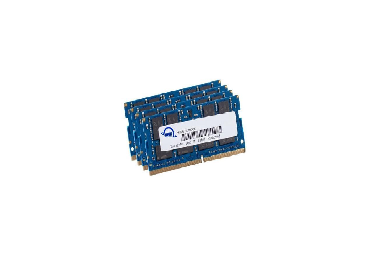 OWC 64.0GB 4x 16GB DDR4 PC4-21300 2666MHz SO-DIMM 260 Pin Memory Upgrade Kit For