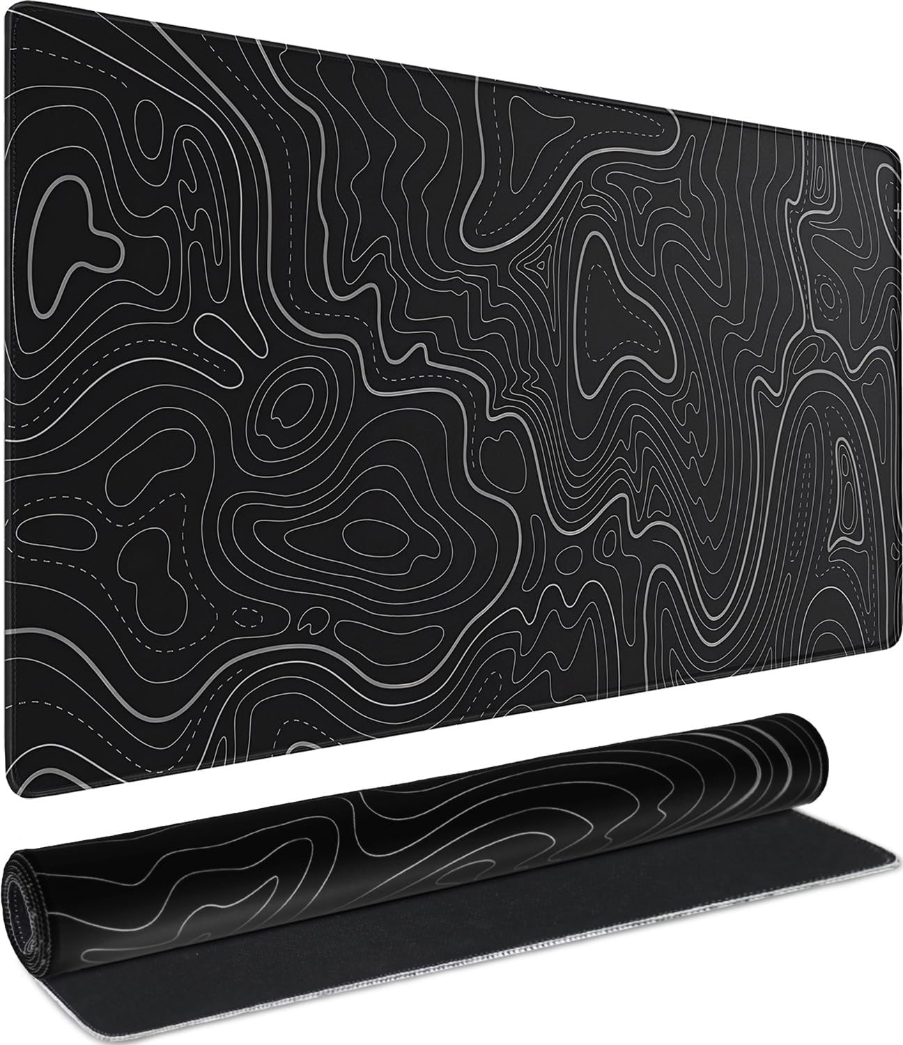 Large Gaming Mouse Pad, Waterproof Extra Large Mousepad with Stitched Edges | Mo