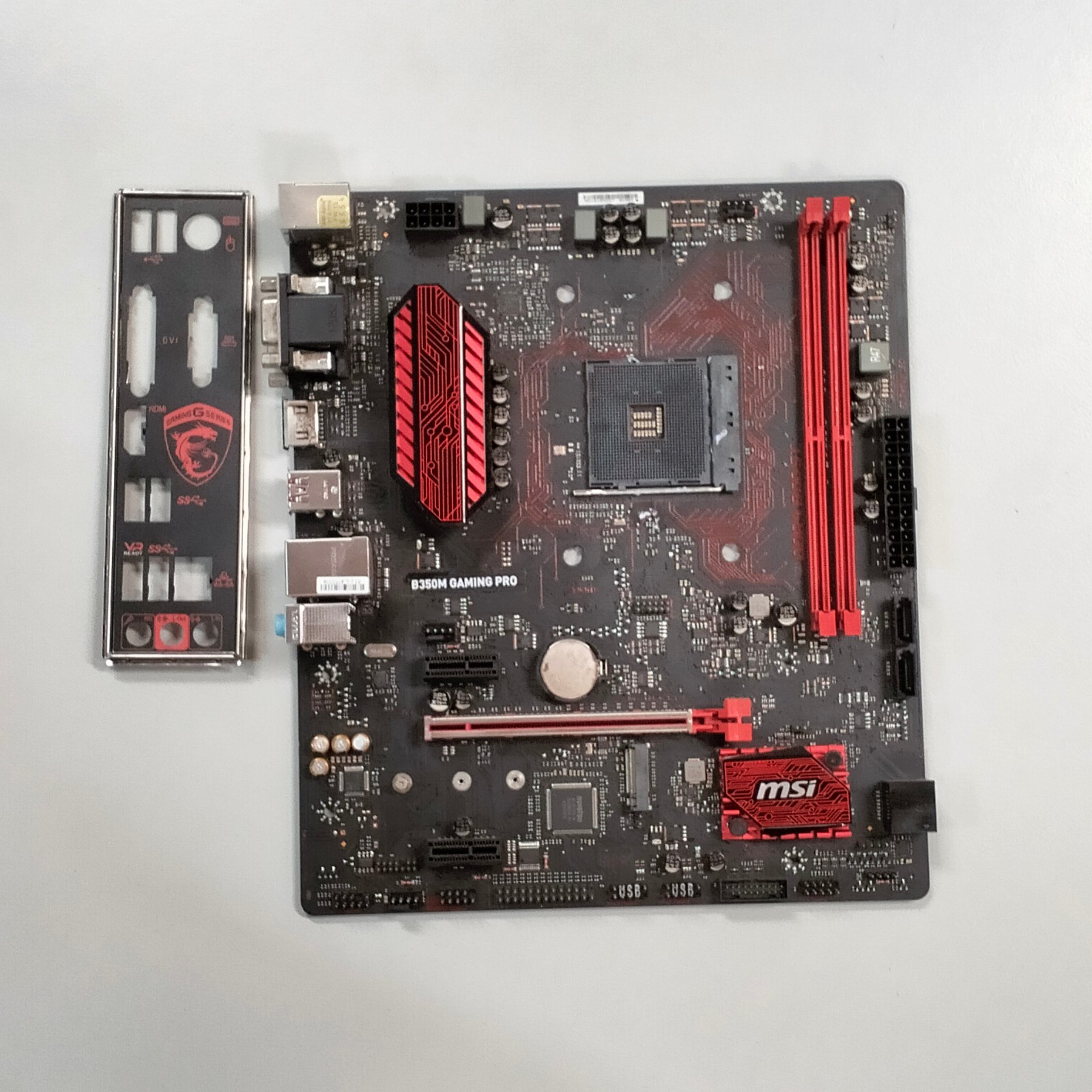 Genuine MSI B350M GAMING PRO AM4 AMD B350 Chipset MicroATX DDR4 Motherboard
