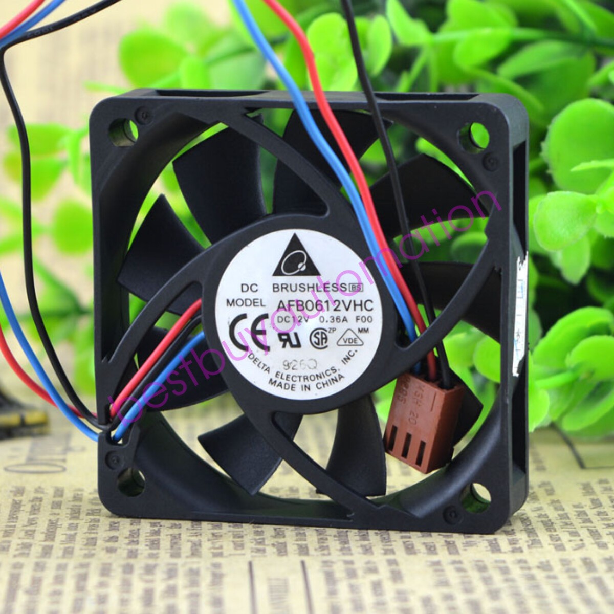 DELTA AFB0612VHC 6015 12V 0.36A 6CM Chassis Industrial Cooling Fan
