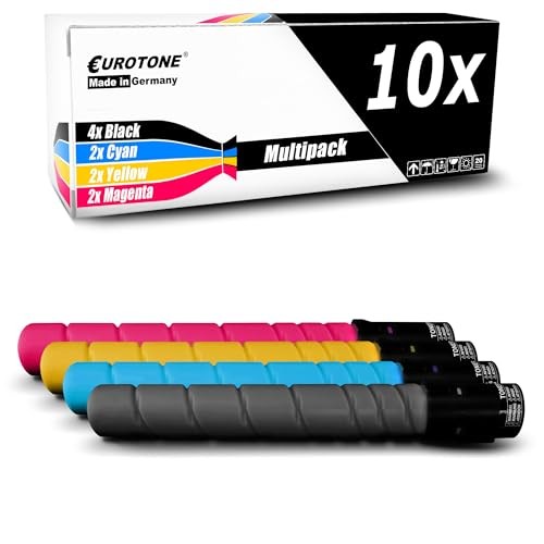 Eurotone 10x Toner Cartridge Compatible (No Konica Original) et-Std #110
