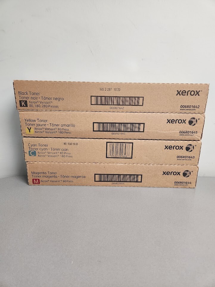 Xerox Versant 80/180 Complete Toner Set (B,Y,M,C)