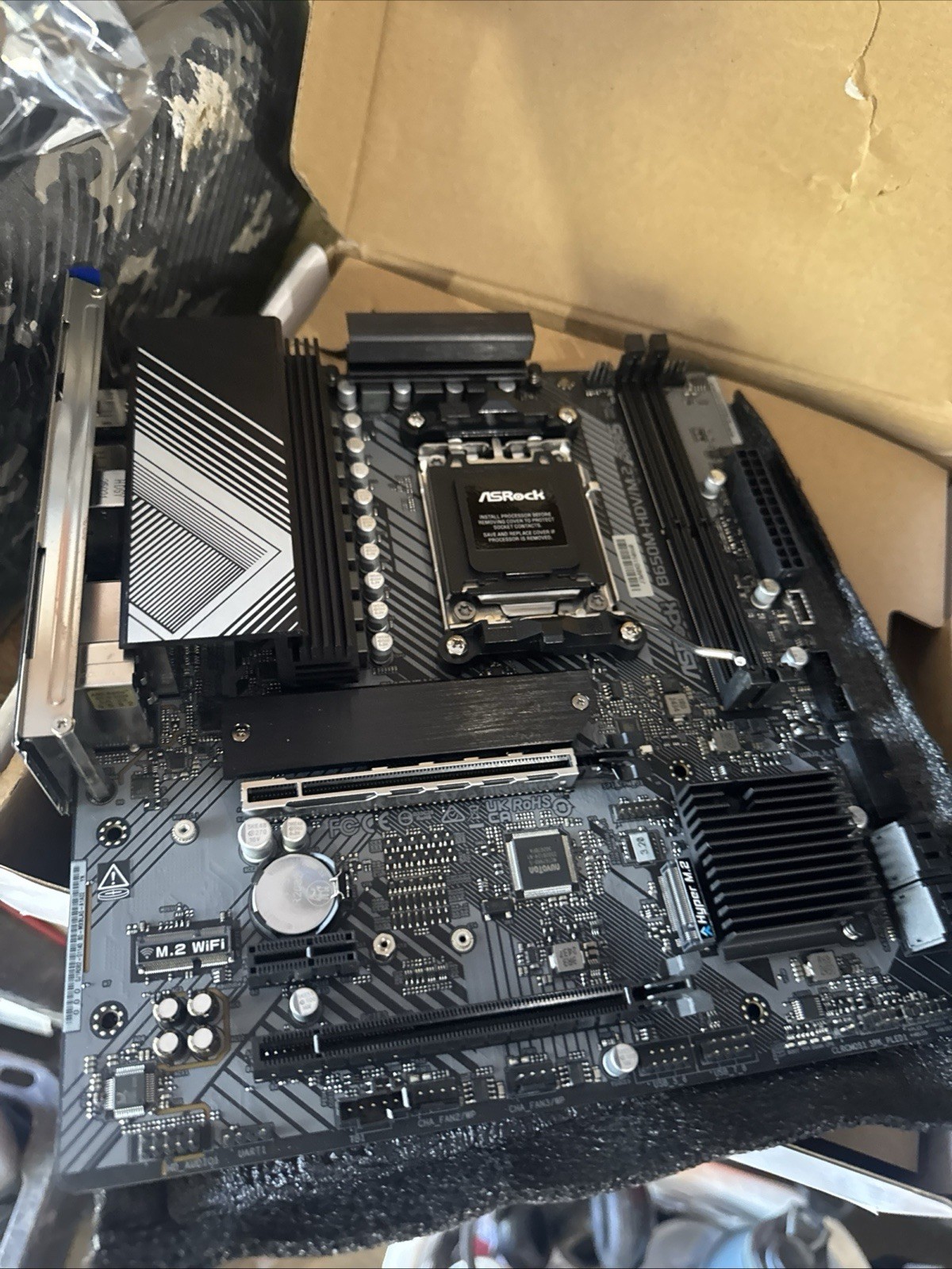 ASRock B650M-HDV/M.2 Socket AM5 Ryzen 7000 Micro ATX Motherboard