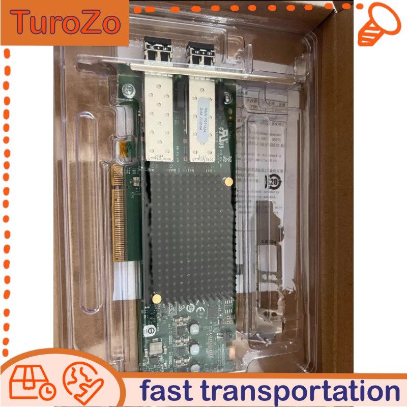 EMULEX LPe32002-M2 AP 32G FC Dual-Port FC HBA Card Gen6 with 2 Transceivers NEW