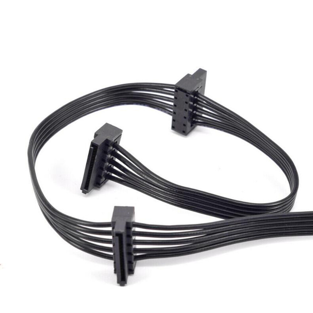 For Cooler Master G750M G650M G550M 5 Pin to3 SATA Power supply Cable Modular US