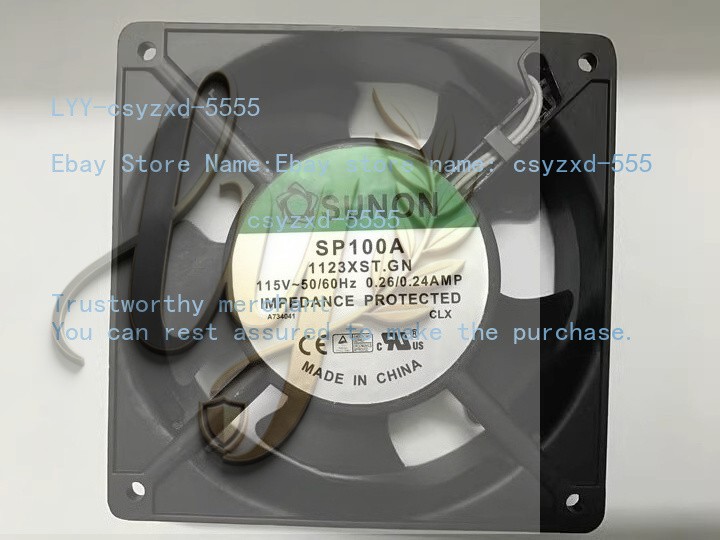 SUNON SP100A 1123XST.GN 12038 AC115V 0.26A 12CM Axial Cooling Fan