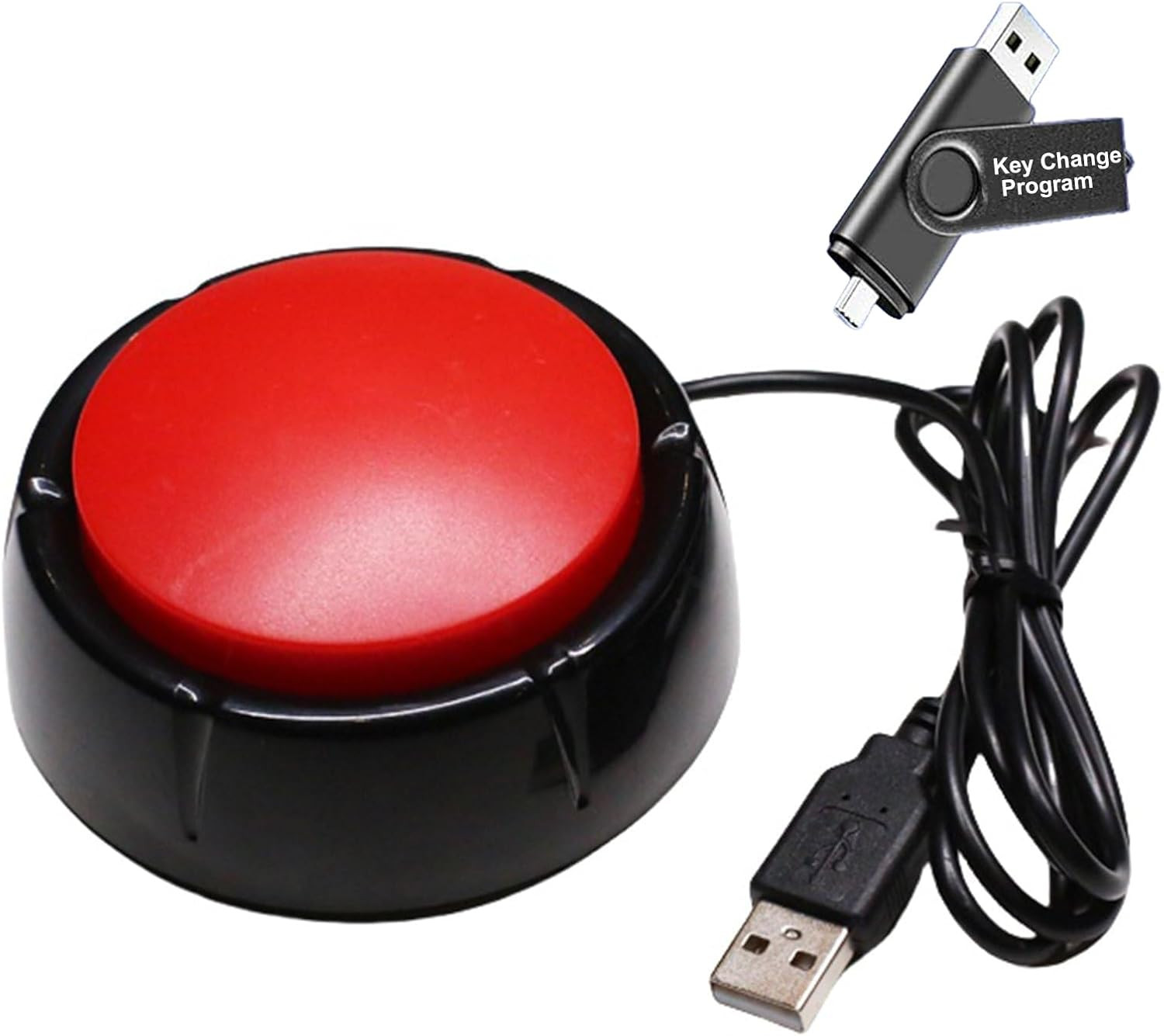 Enter Button Macro PC Switch Control Keyboard,Relieve Stress & Release Emotions