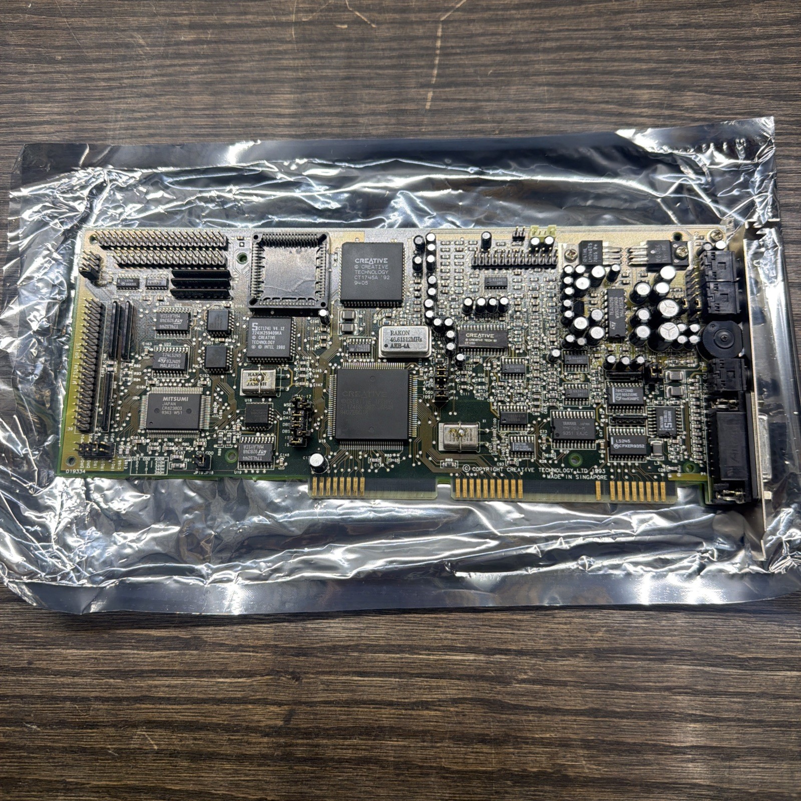 Creative Labs CT1750 Sound Blaster 16 MCD ISA Sound Card Vintage
