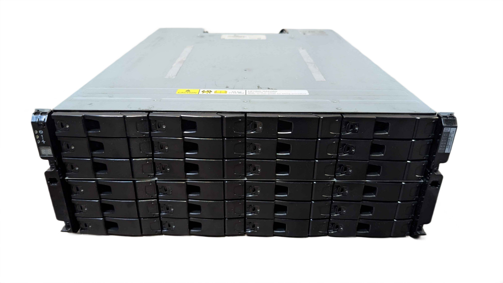 NetApp 4U NAJ-0801 DS4246 24x 3.5" LFF IOM12 Storage Array 24x Trays 2x 580w PSU