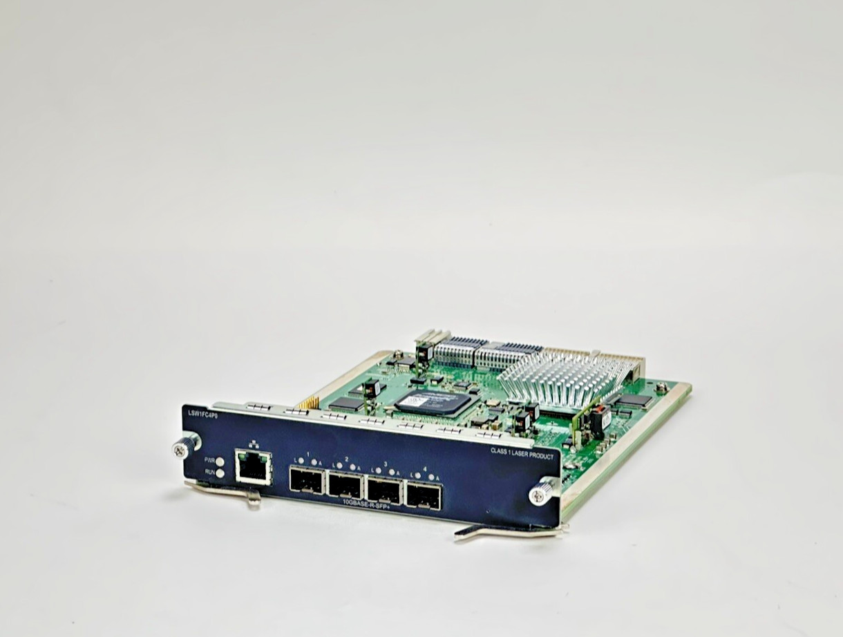 HP/HPE/H3C FlexFabric 5820 JC530A 4-port SFP+ 8/4/2 Gbps FCoE 10gbE Module FF