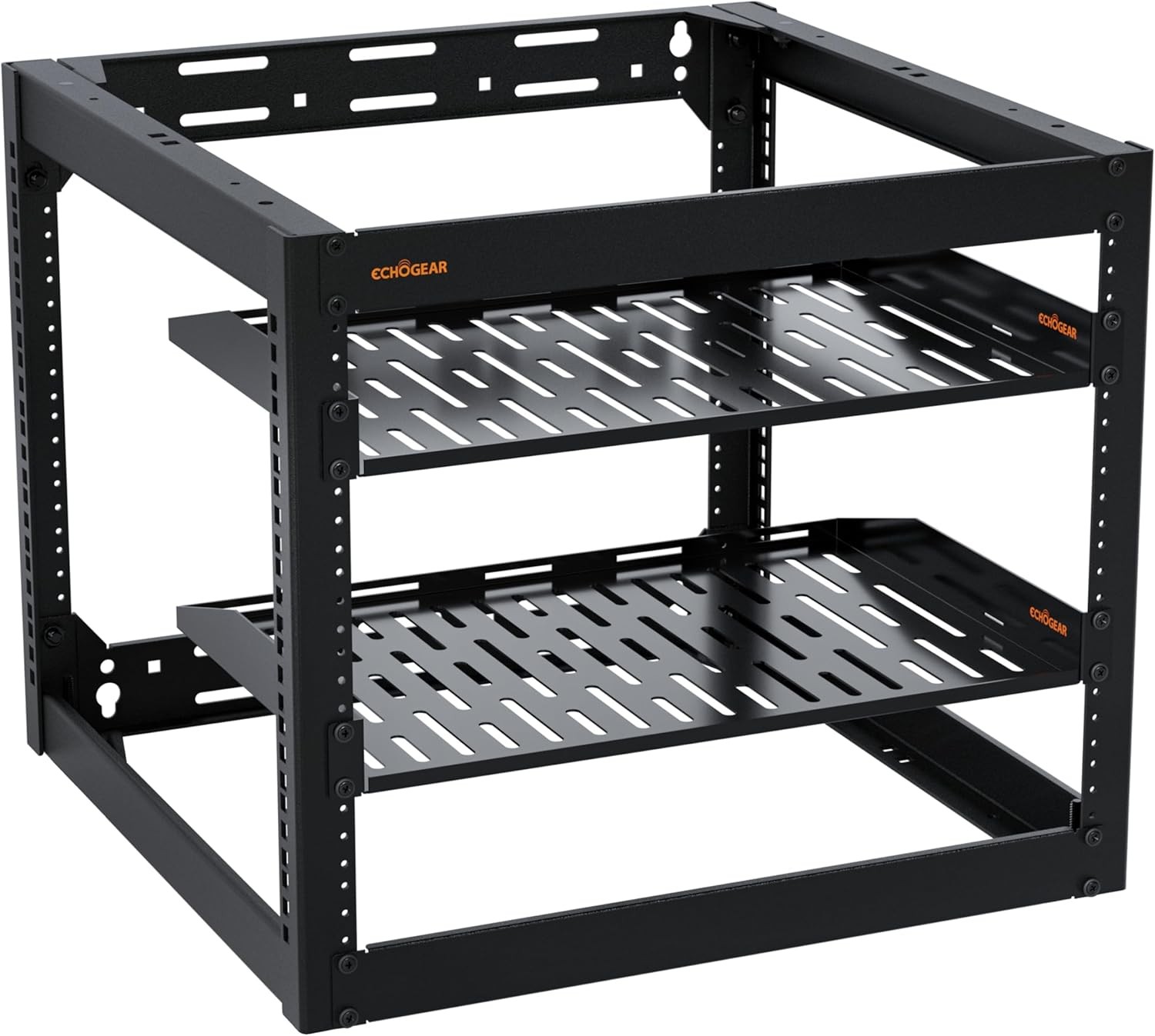ECHOGEAR 10U Network Rack Wall Mount Heavy Duty 4 Post
