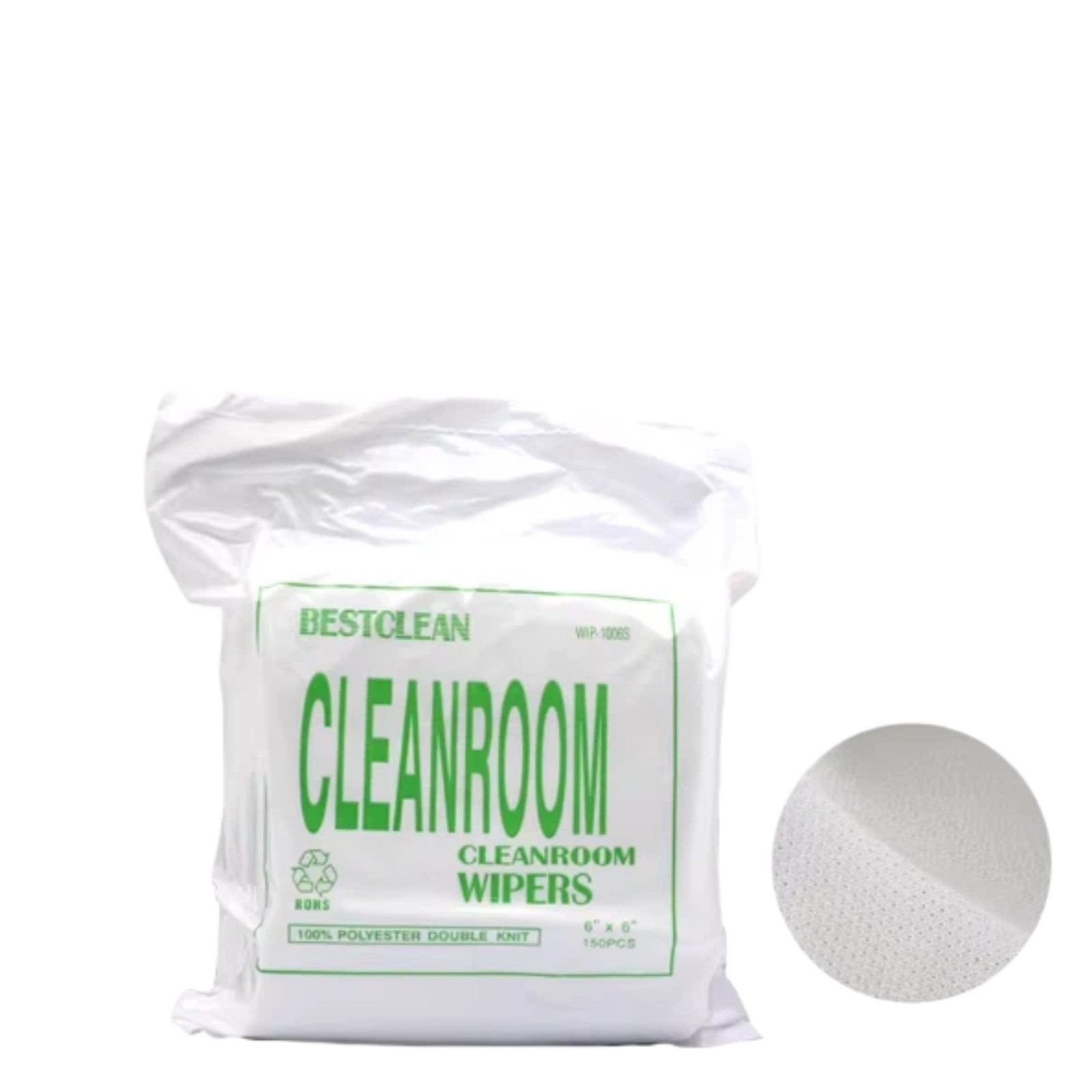 6X6 inch CLEANROOM WIPERS for Printer Lint-Free Wipes Non-Woven