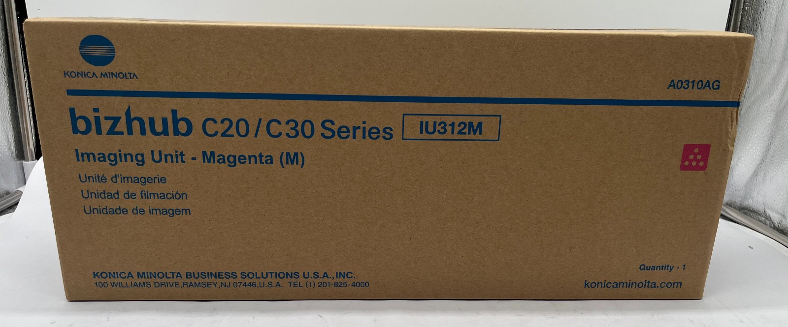 Genuine KONICA MINOLTA IU-312M (A0310AG) Magenta Drum Unit, OEM
