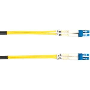 NEW Black Box FOSM-003M-LCLC Fiber Optic Duplex Patch Network Cable OS2 SM PVC