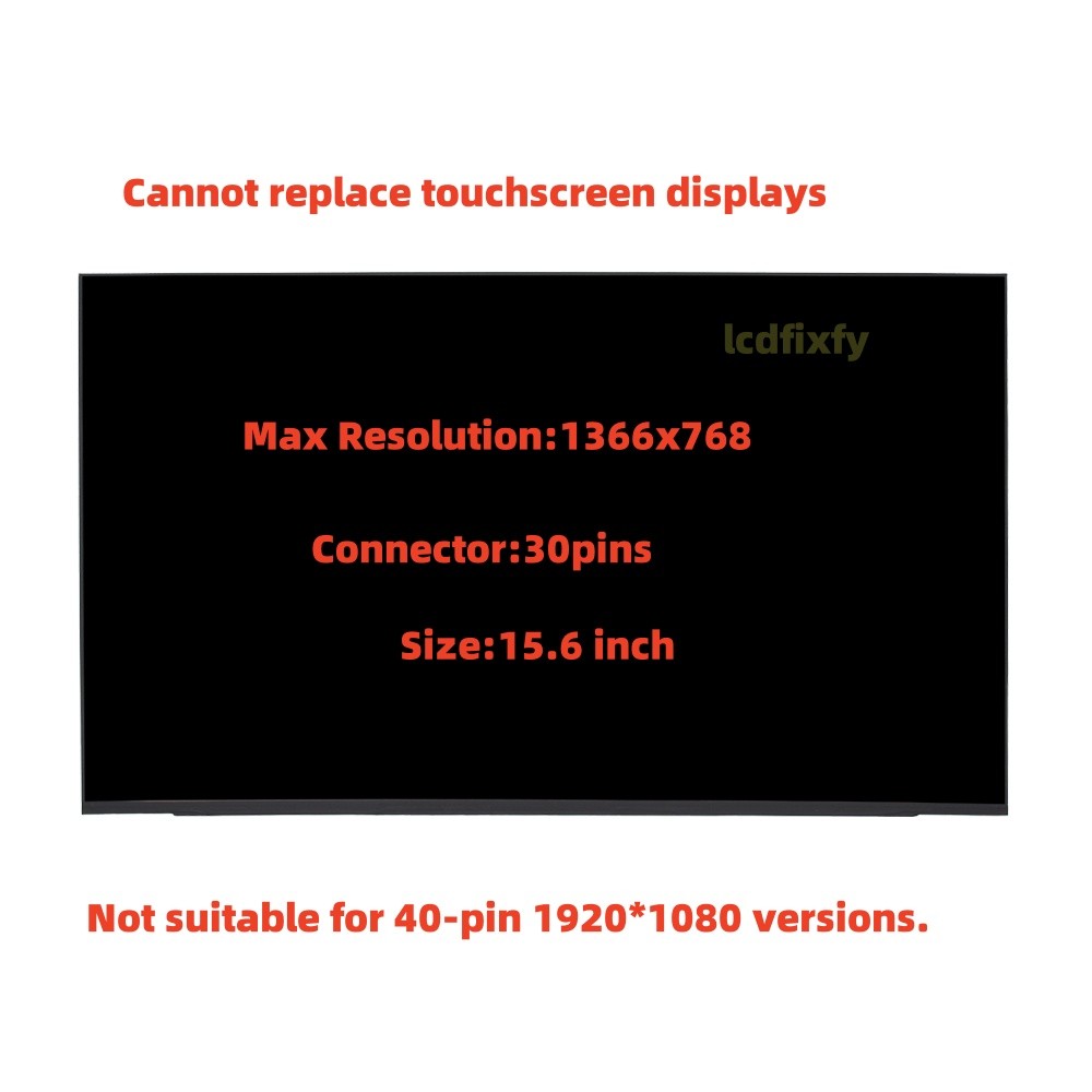 N156BGA-E53 for Dell Inspiron 15 5584 LCD Screen NV42W HD 15.6"Replacement
