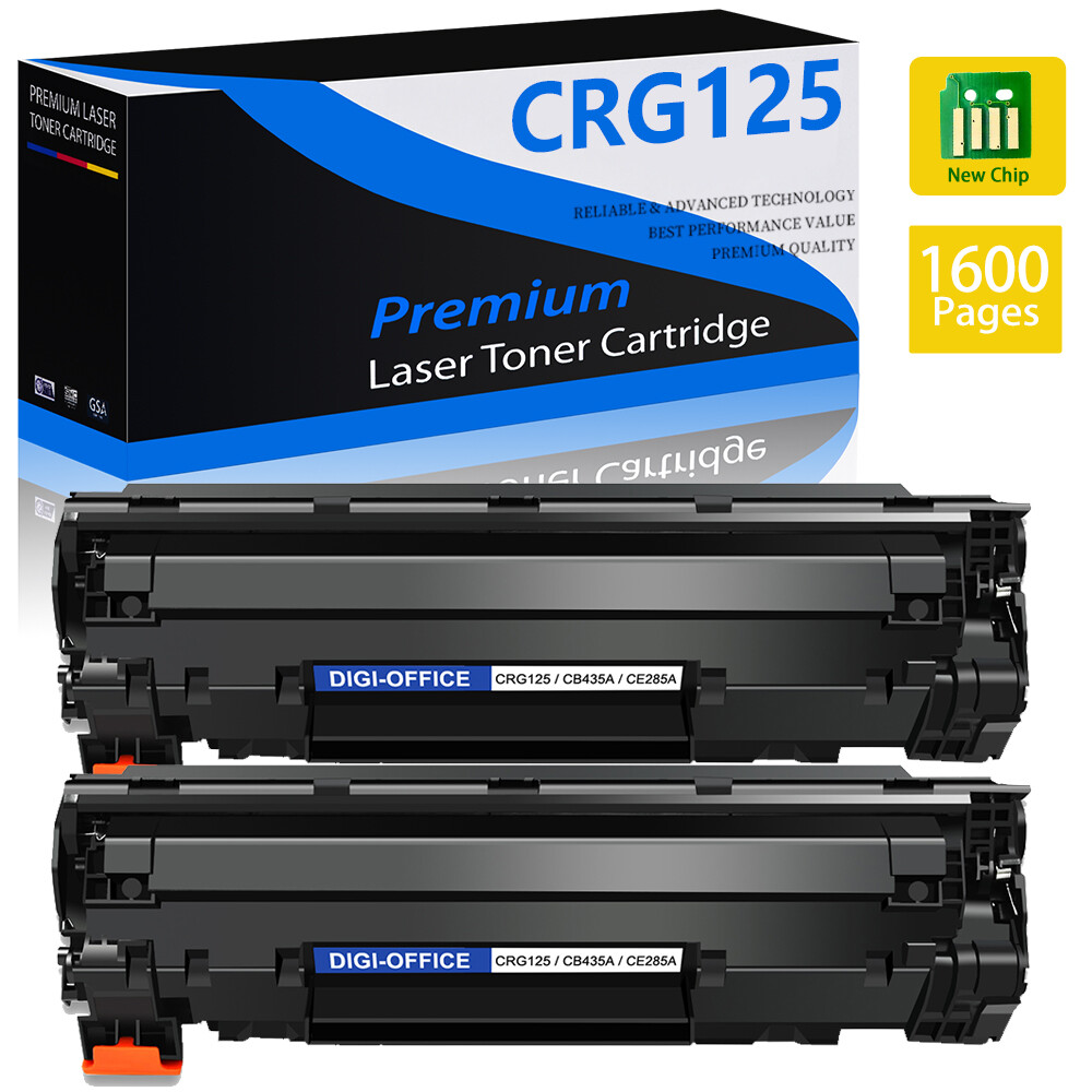 2PK 125 CRG125 CRG-125 Toner Cartridge for Canon ImageClass LBP6030w LBP6000