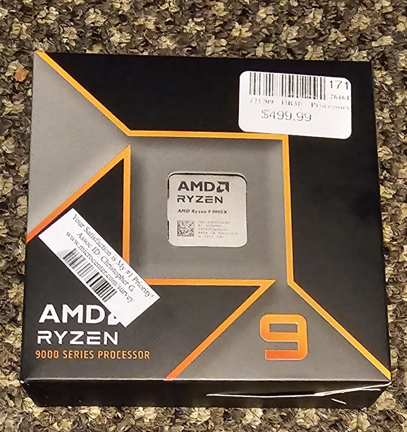 AMD Ryzen 9 9900x 12-Core 24-Thread 4.4 GHz 5.6 GHz Socket AM5 NEW